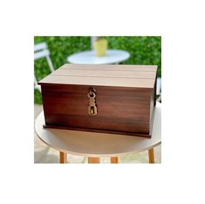 Caja de pañuelos de madera rectangular de diseño moderno para uso doméstico en la cocina Artículo decorativo de mesa de resina metálica - Product Image 2