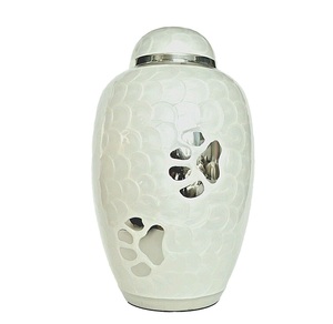 Brass <b>Urn</b> for <b>Ashes</b> Large Med <b>Pet</b> Cremation Memorial White Personalized Engraving Angel Wings Small <b>pet</b> <b>urns</b> - Product Image 1