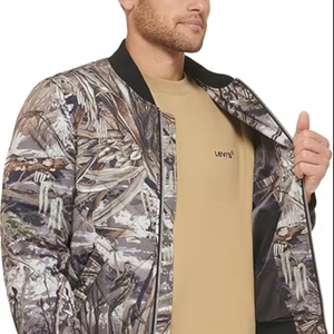 Blouson d'aviateur à logo personnalisé pour hommes blouson d'aviateur de qualité bon marché blouson d'aviateur taille plus pour hommes - Product Image 3