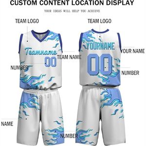 Sportswear Men <b>Basketball</b> Uniform Set Custom Sublimation Sports Accept Customized Logo Sportswear for Unisex Uniforms - Product Image 4