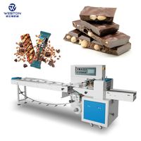 Machine d'emballage automatique pour oreillers, aliments, snacks, sachets en aluminium, étiquetage, haute productivité, emballage horizontal multifonctionnel