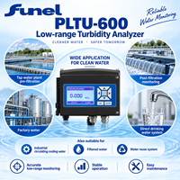 FUNEL PLTU600 Capteur numérique de surveillance de la turbidité de l'eau potable RS485 0,001-100 NTU 0~45