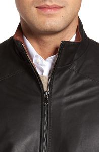 Chaqueta de cuero nueva para hombre, costuras duraderas y diseño elegante, chaqueta de cuero para hombre para el invierno - Product Image 6