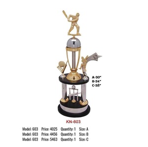 Trofeos de aluminio modernos y elegantes GRACE Impresión UV Grabado para académicos deportivos Suministro al por mayor para ganadores Exportación - Product Image 2