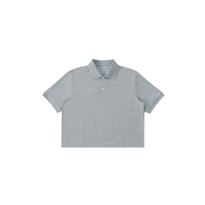 Camiseta Polo Corta Esencial - Tejido Transpirable con Estampado Sólido y Detalle de Logotipo - Product Image 1