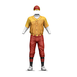 Nouveauté, ensembles d'uniformes de baseball personnalisés de haute qualité, prix de gros, 100% polyester, logo de couleur personnalisé, vente chaude - Product Image 1
