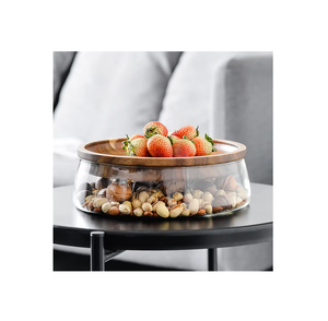 Wood <b>Dessert</b> Cupcake Platter Tray Hotel Home Desk Round Table Decoration Hot Selling Wood Cake Display Rack - Product Image 3