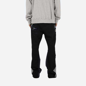 Pantalon de jogging évasé décontracté de haute qualité pour hommes, pantalon de survêtement à ceinture élastique pour hommes - Product Image 4