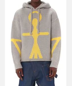 เสื้อสเวตเตอร์ขนแกะมีฮู้ดแขนยาวลายปักโลโก้แบรนด์ออกแบบได้ตามต้องการ - Product Image 5