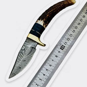 2025 nouveauté couteau de chasse en acier damas personnalisable fait à la main de haute qualité vendeur chaud avec Support OEM - Product Image 1