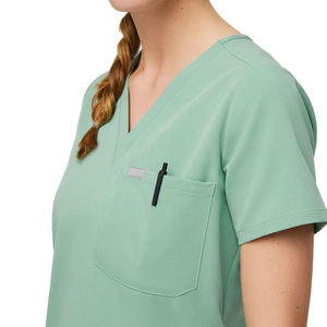 ชุดเครื่องแบบขัดตัวสำหรับโรงพยาบาลกันกลิ่นสไตล์ยอดนิยมออกแบบเองได้ตามต้องการ - Product Image 5