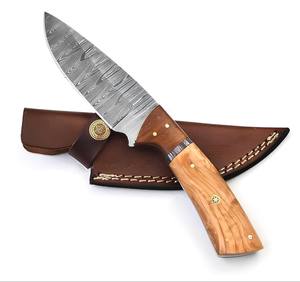 มีดใบตายเหล็ก 12c27 ฟอร์จเกรดอุตสาหกรรม ขนาด 6 นิ้ว ยี่ห้อ Nordic Forge ด้ามไม้ ปลอกหนังแนวตั้ง รับผลิตแบบ OEM - Product Image 1