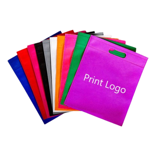 Bolsa no tejida con asa en D, respetuosa con el medio ambiente, reutilizable y reciclable, logotipo impreso personalizado para compras y promoción de comestibles - Product Image 5