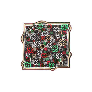 Luxury Custom Designer Digital Print <b>Silk</b> Twill <b>Scarf</b> 90x90 - Product Image 1
