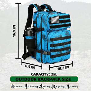 Servicio OEM, Bolsas Tácticas Ligeras al por Mayor, Bolsas Tácticas Sublimadas, Bolsas Tácticas de Color Personalizado - Product Image 2