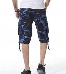 Pantalones cortos cargo de secado rápido de alta calidad para hombre con personalización OEM 100% algodón nuevo diseño con bolsillo frontal patrón sólido venta en línea - Product Image 4