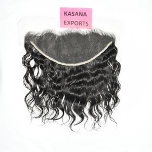 Extensions de cheveux humains de qualité supérieure Temple Indian, 13x6 HD Frontal Lace, couleur naturelle, cheveux noirs pour femmes, vague profonde, longueur étirée de 22 pouces - Product Image 3