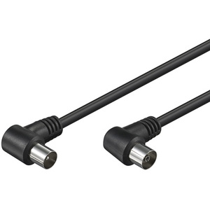 Cavo antenna angolato su entrambi i lati nero 1,5 m - Product Image 1