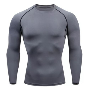 เสื้อยืดรัดรูปแขนยาวป้องกันแสงแดดแบบแห้งเร็วแบบพรีเมี่ยม - Product Image 1