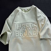 T-shirts surdimensionnés en coton 100 % tissé, écologiques, respirants, à séchage rapide, pour femmes et hommes, vente en gros