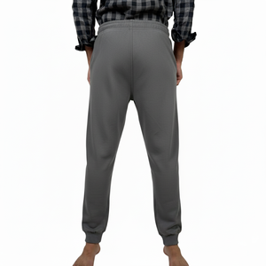 Pantalons de survêtement décontractés pour la salle de sport et la course à pied avec poche Yoga Workout Blank Jogger Pants Coton/Polyester lavés pantalons pour hommes - Product Image 2