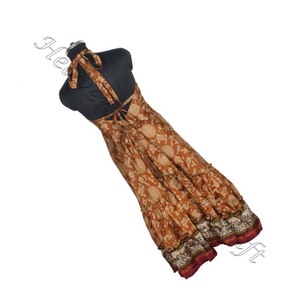 SD023 2025 dernier Style Vintage indien et pakistanais Saree/Sari/Shari Hippy Boho coton vêtements avec soie Style Vintage indien - Product Image 2