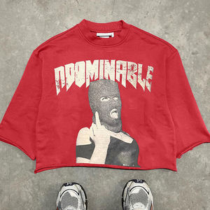 Wholesale Boxy Fit Cropped <b>Tshirt</b> Vintage 250 Gsm Cotton t Shirts Oversized Heavy Weight <b>Tshirt</b> for Men - Product Image 4