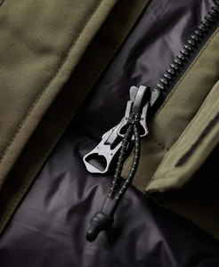 Venta al por mayor de los hombres de gran calidad de talla grande Reversible impermeable abrigo de invierno Parka acolchada chaqueta con cuello con capucha de algodón para al aire libre - Product Image 5