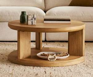 Table basse en bois avec base en bois robuste, idéale pour la décoration intérieure, l'aménagement, l'affichage, l'utilité et les performances de meubles à long terme - Product Image 4