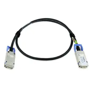 High on demand sas cable connector Direct Attach Cable, Latch to Latch, 0.5 meter 10GBase-CX4 CX4 SFF-8470 to CX4 SFF-8470
