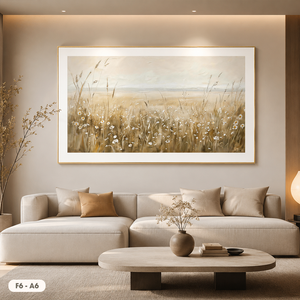 High Quality Floral Oil <b>Canvas</b> Wall Art Vietnam Edition HALO Brand Original Handmade Digital Printed Painting <b>Frame</b> F6-A6 Model - Product Image 2