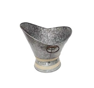 Excelente calidad clásico elegante cobre martillado encendido cubo hecho a mano diseñador ceniza cubo venta al por mayor lujo carbón cubo - Product Image 4