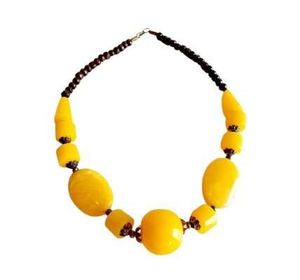 สร้อยคอเรซินสุดหรูสำหรับเป็นของขวัญสำหรับผู้หญิงจี้สีสันสดใสสำหรับเครื่องประดับแฟชั่นผู้หญิงสร้อยคอเรซินตัวอักษรทำด้วยมือ - Product Image 5