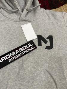 Survêtement de qualité supérieure de haute qualité 370Gsm personnalisé de couleur grise unisexe 100% coton sweats à capuche pour hommes ensembles de joggings et de survêtements d'hiver. - Product Image 3