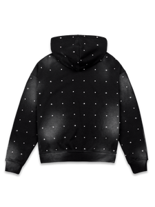 Sudadera con Capucha Extra Grande Personalizada con Pedrería de la Más Alta Calidad para Hombre, Sudadera Holgada 100% Algodón para Hombre para Ropa Urbana - Product Image 2