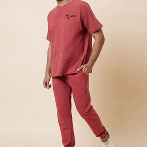 Chándal de verano para hombre de Color sólido, chándal de verano para hombre hecho a medida, precio bajo, chándal de verano más vendido a la venta - Product Image 3