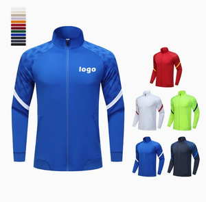 Survêtement d'entraînement pour hommes Ensemble de course à manches longues avec capuche et fermeture éclair - Product Image 1