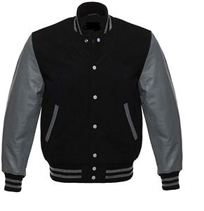 OEM personalizado de alta calidad Varsity chaqueta clásica de cuero de manga de algodón poliéster Chenille parche bordado Varsity chaqueta de los hombres - Product Image 3