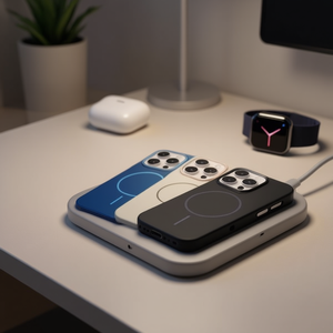 Étui magnétique en TPU+PC à finition miroir haute brillance pour téléphone portable 13 - Product Image 2