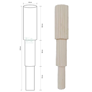 Decoración <span class=keywords><strong>de</strong></span> Fibra para Cama, Fácil <span class=keywords><strong>de</strong></span> Limpiar, como Pantalla <span class=keywords><strong>de</strong></span> Lámpara <span class=keywords><strong>de</strong></span> <span class=keywords><strong>Mesa</strong></span> o Decoración <span class=keywords><strong>de</strong></span> Cortina, EH2511002 - Product Image 5