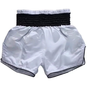 กางเกงมวยไทยใหม่ คุณภาพสูง สำหรับ MMA ยิม บ็อกซิ่ง คิกบ็อกซิ่ง สำหรับผู้ชายและผู้หญิง ด้วยการเคลื่อนไหวที่ทันสมัย - Product Image 3