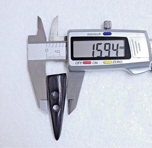 Durable 2-Hole Horn Toggle Button Bulk <b>Supply</b> for Clothing Manufacturers - Product Image 3