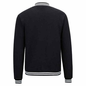 <b>Men's</b> Lightweight Breathable <b>Canvas</b> Varsity <b>Jackets</b> High Street Style Full Sleeves College Baseball <b>Jacket</b> with Embroidery - Product Image 2