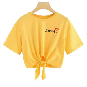 เสื้อยืดฮิปฮอปคอกลมลำลองสำหรับผู้หญิงไซส์พลัส สไตล์ใหม่ เนื้อผ้าเจอร์ซีย์ระบายอากาศ แห้งเร็ว ไม่ยับ พิมพ์ลายแบบซับลิเมชั่น - Product Image 4