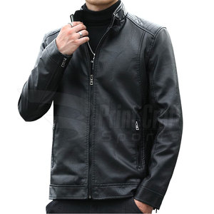 Veste en cuir pour homme imperméable Nouvelle arrivée Dernier design Prix ​​bas Veste en cuir d'hiver pour homme - Product Image 2
