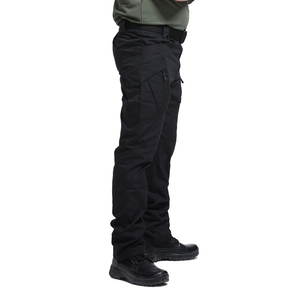 กางเกงคาร์โก้ผู้ชาย 100% ผ้าฝ้าย ขายดี น้ำหนักเบา เอวกลาง เป็นมิตรกับสิ่งแวดล้อม สวมใส่สบาย ระบายอากาศ แห้งเร็ว ทรงตรง หลายสี - Product Image 5