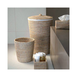 Hot Selling Premium Quality <b>Jute</b> and Cotton Handwoven Colorful <b>Baskets</b> New Design for Home and Hotels Woven Technics - Product Image 5
