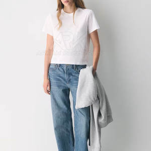 Fabricantes Profesionales de Camisetas para Mujer, Camisetas para Mujer Más Vendidas, Nuevo Diseño de Camisetas para Mujer, Precio Bajo - Product Image 6