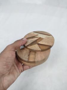 Set de table en caoutchouc aspect luxe, écologique, rond, taille personnalisée, fait main, bonne qualité - Product Image 5