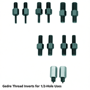 เม็ดมีดเกดอเรสำหรับใช้งานแบบ 1-/2 รู - Product Image 3